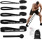 KANGFITER Bandes de résistance pour l'entraînement, Bandes de Traction pour Homme et Femme, Ensemble de Bandes de résistance épaisses et Lourdes avec Ancre de Porte, Bandes d'exercice élastiques pour
