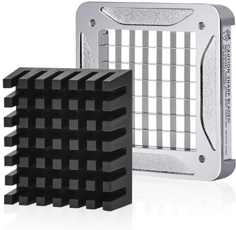 Sopito 12x12mm Ersatzklinge-Set für Pommesschneider Edelstahl French Fries Cutter