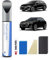 PARTS4EV LY9T/0E Mythos Schwarz Metallic Ausbesserungsfarbe Kit– Exakte Übereinstimmung für Audi – Ausbesserung von Kratzern und Abplatzungen