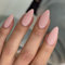 Almond False Nails - 24pcs Medium Pink Color Stick on Nail - Press on Nails Removable Glue-on Nails Fake Nail Women Girls Nail Art Accessories