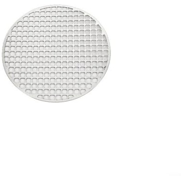 Entgoinggo Grillmatte Edelstahl Grillmatte Grillmatte Rund Grillrost Grillrost für Metall Grillrost (22cm)