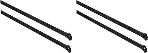 Thule 985000 XXL Fatbike Wheel Straps, Black (Packung mit 2)