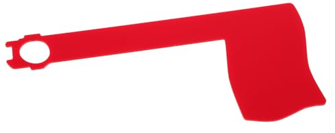 SEWACC Briefkasten Leicht zu Reinigen Moderner Acryl mit Drehbarer Roter Kleiner Flagge Dekoratives Briefkastenzubehör für Zuhause und Klassenzimmer