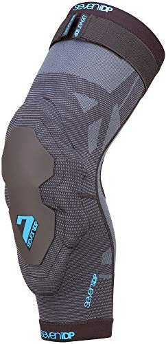 7 iDP Project Knee Pads – Ginocchiere MTB Avanzate e Confortevoli con Protezione dagli Impatti Superiore per Enduro, Downhill e Trail Riding (XL)