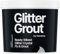 Hemway 2.5 L / 4.5 kg Silver Holographic Glitter with Jet Black Grout | Ready Mixed & Easy to Use | Suitable for Kitchen, Bathroom & Flooring | Waterproof & Mould Resistant | Non-Toxic & Cruelty Free