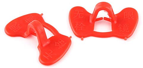20 St¨¹ck H¨¹hnerbrille Anti-Pecking Brille f¨¹r H¨¹hner, Plastik Landwirtschaft Augenbrille ohne Kugeln, Anti-Noppen H¨¹hnerzubeh?r