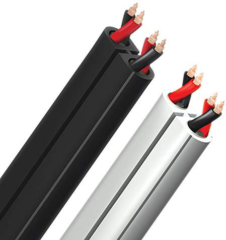 Audioquest Rocket 11 Speaker Cable Sold By The Metre Black Quantity You Enter Will Be Length You Receive In One Length.