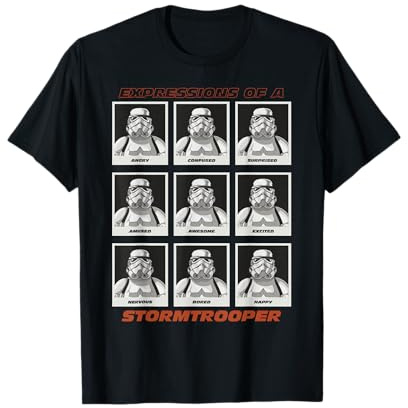 Star Wars Expressions of a Stormtrooper T-Shirt