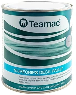Teamac 5 Litre Suregrip Anti-Slip Deck Paint - (Grey)