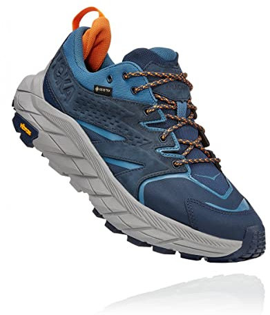 HOKA Unisex Anacapa Low GTX Men's Wanderschuh, Outer Space Real Teal, 40 2/3 EU