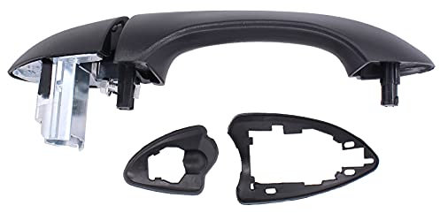 HouYeen Front Left Hand Side Passenger Outer Door Handle Black for X5 E53 3.0 D 3.0 I 4.4 I 4.6 is 4.8 is 2000-2006 51218243617