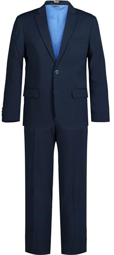Tommy Hilfiger Boys' 2-Piece Formal Suit Set, Bright Blue, 12