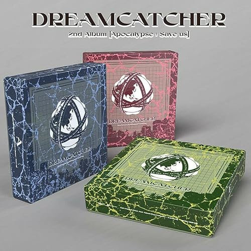 DREAM CATCHER APOCALYPSE : SAVE US 2nd Album ( A + V + E - SET. ) ( Incl. 3 CD+3 PRE-ORDER ITEM+3 Photo Book+3 Member Solo Collection Album Photo Card+9 Photo Card+2 STORE GIFT CARD )