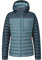 Rab Women's Microlight Alpine Jacket - Hooded Down Insulated Coat for Trekking, Climbing, & Skiing - Orion Blue/Citadel - Large