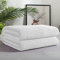 GREATOYAR Manta de Franela para Sofá, Manta de Franela para Cama, Manta para Mascotas, Mantas Ligeras, Extra Cálido, Sobrecama, Caliente, Transpirable para Invierno, Color Blanco, 160X220cm