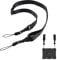 Adjustable Shoulder Strap, Comfortable Quick Release Neck Strap Lanyard for iPad, Tablet Case Camera Binocular Crossbody Laptop Luggage Bag, Black, Medium