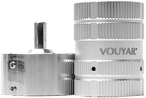 Vouyar 1/4 to 1-5/8 Pipe Reamer with Adaptor for Drills Deburring Tool Inner/Outer Reaming for PVC, Copper Tubing, Tube Chamfering Tool