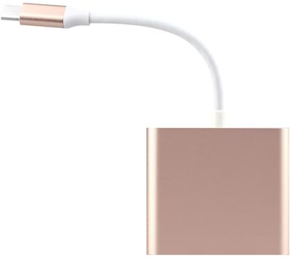 OSTENT Câble Adaptateur LAN Ethernet Réseau Internet USB 1000Mbps pour Nintendo Switch/Wii/Wii U Console Couleur Or