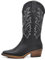 IF Fashion Cowboy Western Scarpe da Donna Stivali Stivaletti Camperos Texani Ricamati G676 nero N.39