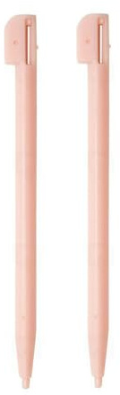 2 stylets de rechange rose pour écran tactile Nintendo DS Lite (DSL)