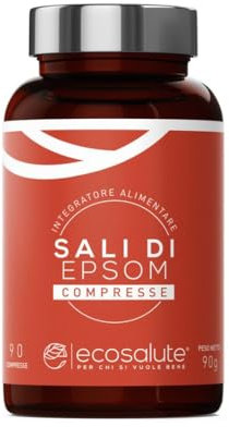 Spazio Ecosalute Sali Di Epsom Integratore Alimentare A Base Di Magnesio Solfato - 90 Compresse