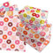 12 Blätt Donut Geschenkpapier,Doppelseitig Bedrucktes Geschenkpapier Geburtstag 4 Arten Geschenkpapier Blatt für Kinder,Urlaub,Geburtstag Geschenkpapier 50 x 68 cm