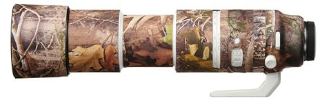 EasyCover - Lens Oak - Protezione per obiettivo - Protezione per l'obiettivo della fotocamera - Canon RF 200-800mm F/6.3-9 IS - True Timber Camuffamento Kanati