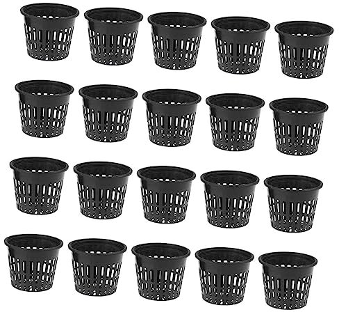 SUPVOX 40piezas Macetas Hidropónicas Plástico para Jardín y Plantación De Cestas