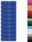 vidaXL Gästetücher 10 STK. Blau 30x50 cm 360 g/m² 100% Baumwolle, Gästehandtuch, Badetuch, Badetuch-Set, Handtuch, Gesichtstuch, Handwaschlappen
