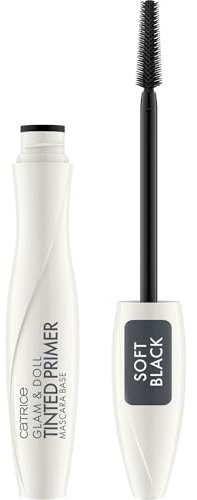 Catrice Glam & Doll Tinted Primer Mascara Base, Grau, volumengebend, pflegend, grundierend, natürlich, matt, vegan, ohne Mikroplastikpartikel, Nanopartikel frei, ohne Parfüm, 1er Pack (10ml)