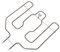 sparefixd Suitable for Bosch Oven Top Grill Heater Element