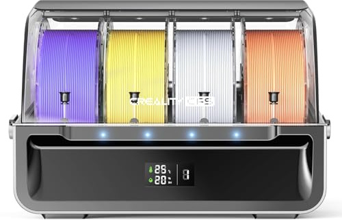 Creality CFS Filament System für K2 Plus/Pro/SE, Automatisches Mehrfarben-Drucksystem (bis zu 16 Farben), RFID-Erkennung & Feuchtigkeitsgeschützte Lagerung, Intelligentes Filament-Management