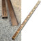 Canaletta Scolo Drenaggio Griglia Acciaio Inox 304 Canale Di Scarico Con Griglia Di Scarico, 35mm 50mm W Sottile Scarico Di Trincea Per Per Esterni Per Interni Vialetti Garage Cortile(WxH-3.5x3cm/1.4x