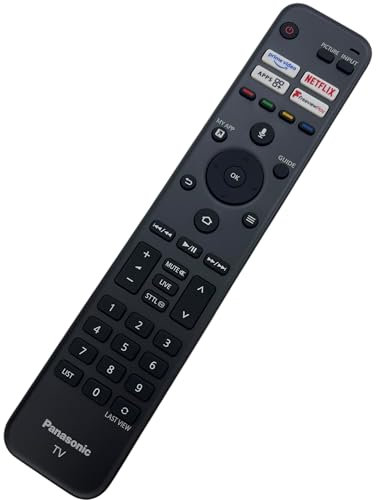 Genuine Replacement for Panasonic RC44257 Fire TV Remote Control Compatible with TV-24S50AEY TV-32S50AEY TV-40S55AEY HD Ready Smart LED with Voice and Bluetooth