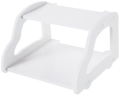 PRETYZOOM Wifi Router Cabinet Wall Mount Router Shelf Modem Rack Space-saving Storage No Drill