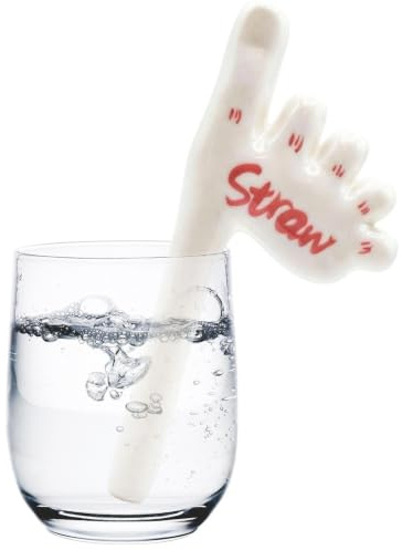 Yanayi Paille En Forme De Doigt De Pied | Paille Réutilisable Faite À La Main Avec Humour Et Originalité,Pailles Humoristiques Pour Boissons - Parfait Pour La Pêche Le Camping Le Pique-Nique Les Fêtes