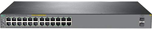 HPE Hewlett Packard Enterprise OfficeConnect 1920S 24G 2SFP PoE+ 370W Gestito L3 Gigabit Ethernet (10/100/1000) Connessione Ethernet, supporto alimentazione tramite porta (PoE) 1U Grigio