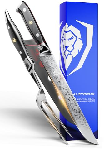 Dalstrong Carving Set - Slicing Knife & Meat Fork