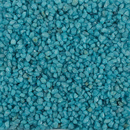 Eurosand Deko Granulat (1Kg=1,59 EUR) Dekosteine 2-3mm Türkis 5Kg Beutel