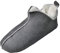 Hollert Lammfell Hausschuhe - Bali Fellschuhe Lederschuhe Bettschuhe Schuhgröße EUR 43, Farbe Grau/Weiß