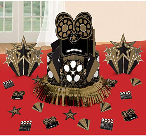 PARTY DISCOUNT Tischdeko-Set Hollywood, 23-teilig