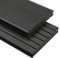 vidaXL WPC Terrassendielen Massiv 10m² 2,2m 20mm Schwarz Komplettbausatz Diele
