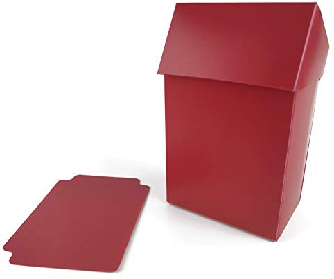 Arkero-G® 80+ Deck Box - Rot/Red - für über 100 Karten Sammelkarten Case inkl. Kartentrenner