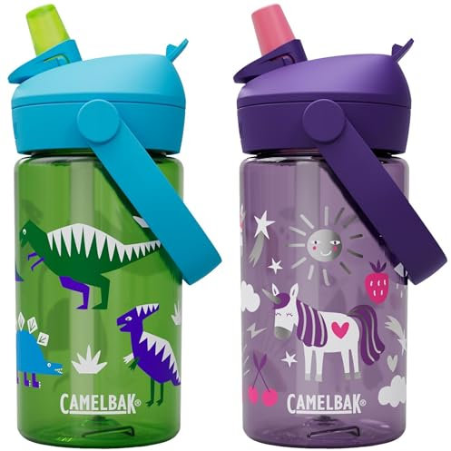 Camelbak Thrive Flip Straw Kids Twin Pack 400ml Water Bottles