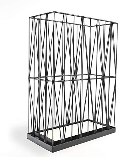 Mango Steam Pluvian Soakstone Regenschirmhalter (Rechteck Schwarz)