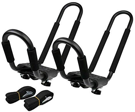 XGZ Kayak Dachträger Dachträger Träger Kanu Dachträger Gepäckträger Für Kajak Kanu Paddelboot Surf Ski