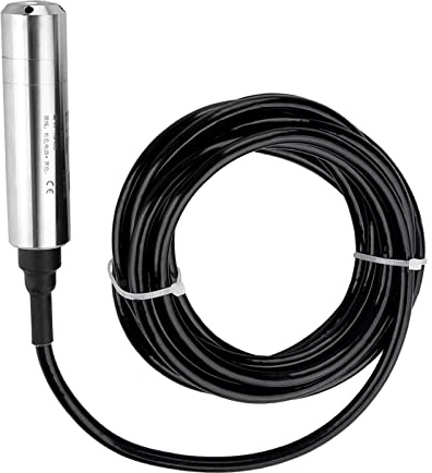 DC24V 4-20mA Einwurf-Flüssigkeitsstandsensor ALS-MPM-2F Füllstandmessumformer zur Erfassung des Wasserstandes im Bereich von 0-5m