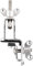 Meinl Percussion Frame Drum Holder - Halterung für Rahmentrommel - Standard 3/8 Zoll Halterung - Stahl, Verchromt (MC-STFDH)