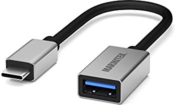 USB C auf USB A Adapter Kabel - Marmitek UU26 - Thunderbolt verbinden zu USBA - Schließen Sie USB-Zubehör an Ihr Tablet an - USB OTG (On-The-Go) - USBC Wandler