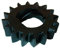 Greenstar Pignon de démarreur en plastique 16 dents 27830 pour la majorité des démarreurs Briggs & Stratton